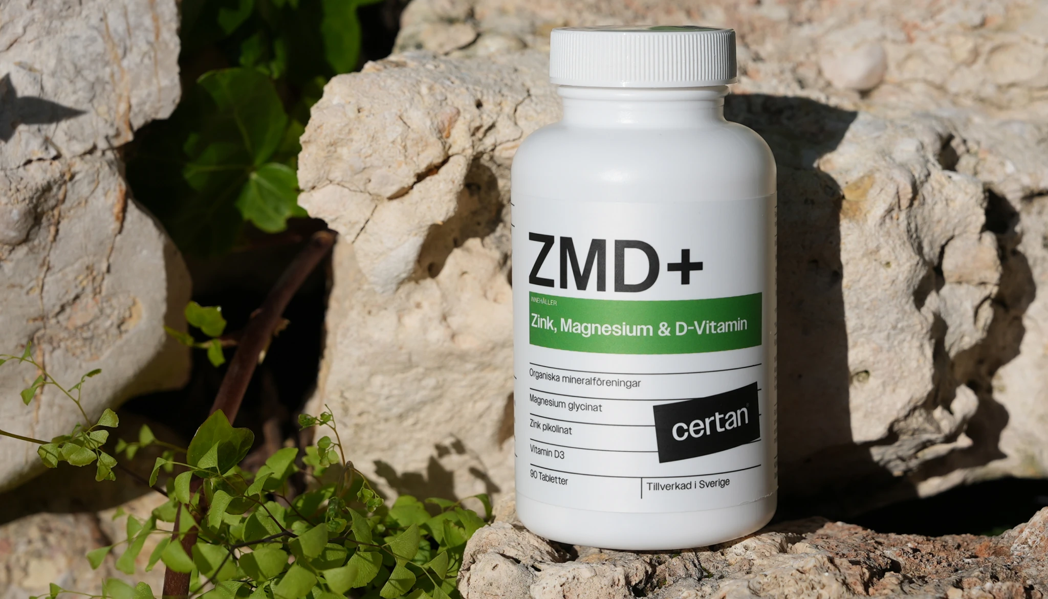 Zink, Magnesium och D-vitamin
